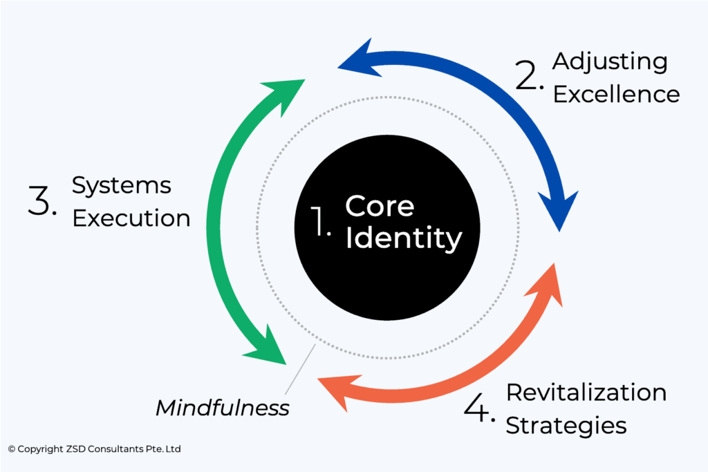 Model describing ADIO Chiropractic coaching philosophy